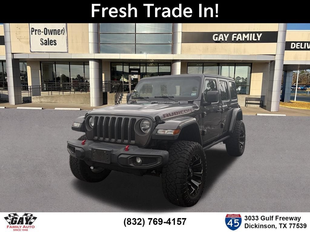 2018 Jeep Wrangler Unlimited Rubicon 4x4
