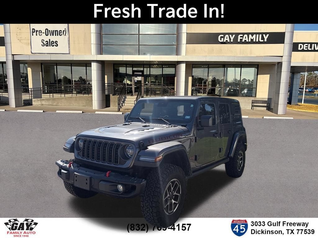 2025 Jeep Wrangler 4-Door Rubicon 4x4