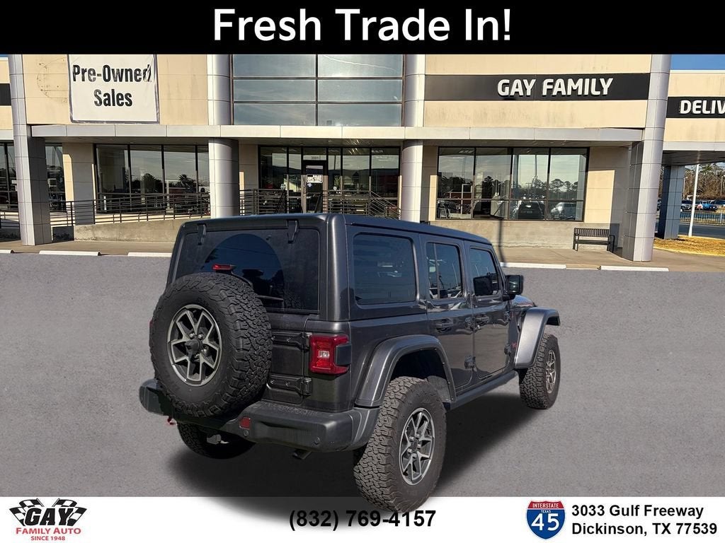 2025 Jeep Wrangler 4-Door Rubicon 4x4