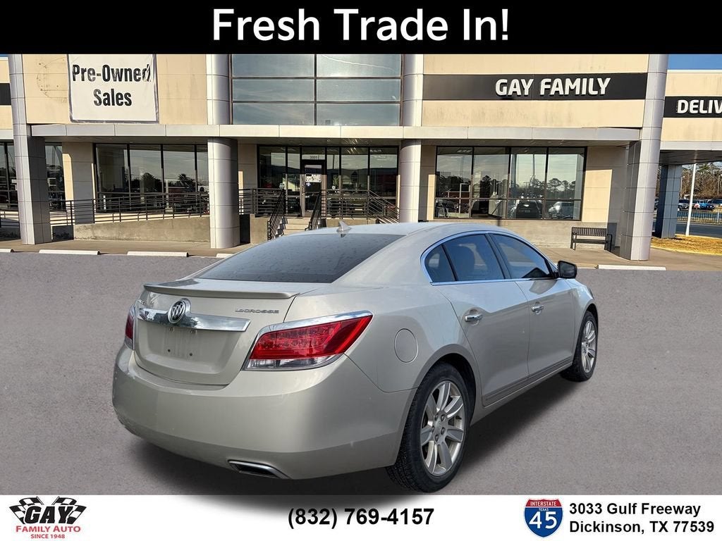 2012 Buick LaCrosse Leather