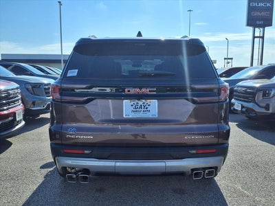 2026 GMC Acadia Elevation