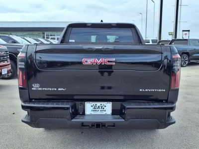 2026 GMC Sierra EV Elevation Extended Range