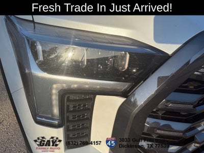 2022 Toyota Tundra 4WD Platinum