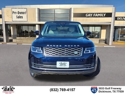 2020 Land Rover Range Rover P525 HSE