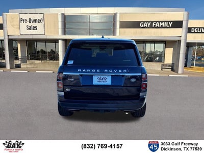 2020 Land Rover Range Rover P525 HSE