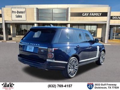 2020 Land Rover Range Rover P525 HSE