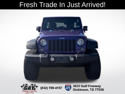 2017 Jeep Wrangler Unlimited Sport