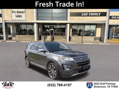 2017 Ford Explorer Platinum
