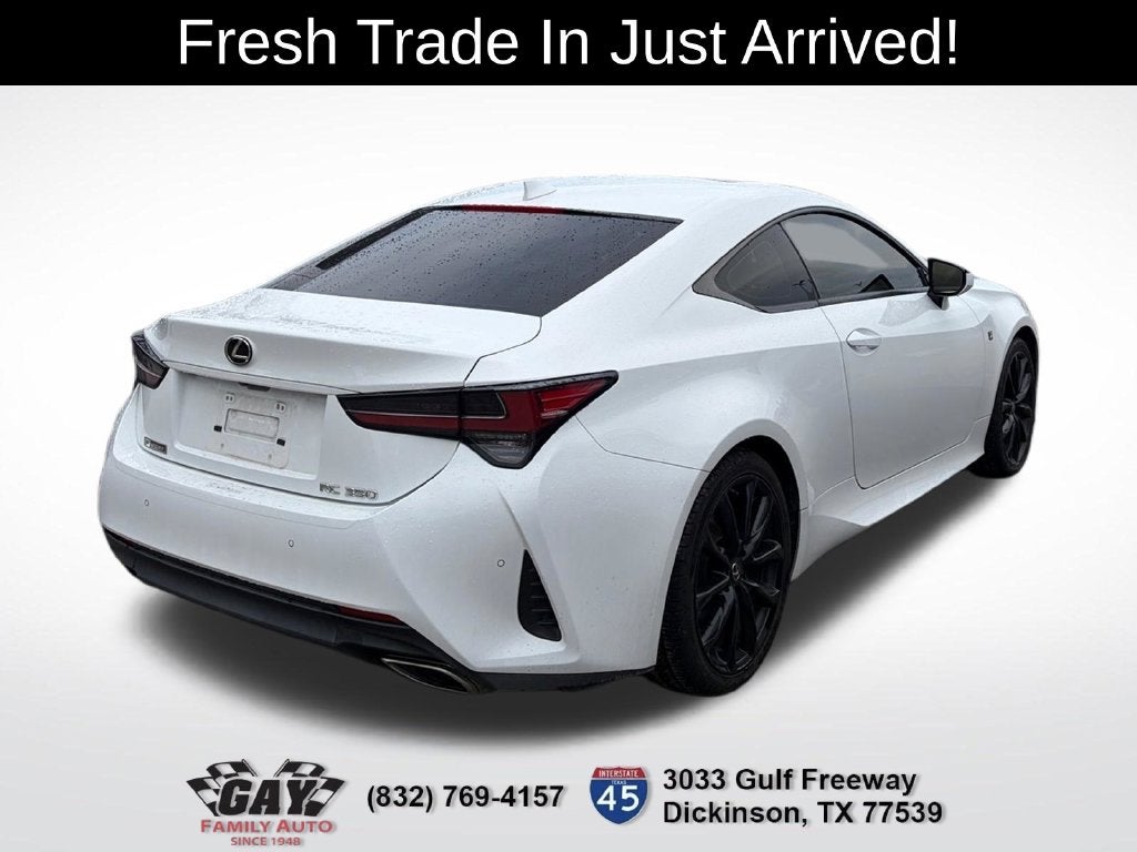 2021 Lexus RC 350 F Sport